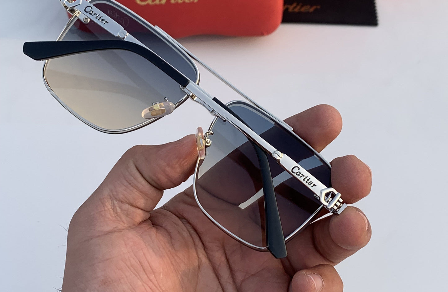 Luxury brand Sunglasses Unique sea_green glasses LACE & BOTTON