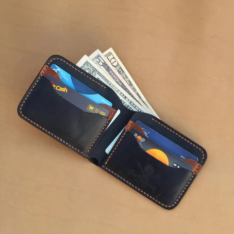 B1-BIFOLD WALLET... LACE & BOTTON