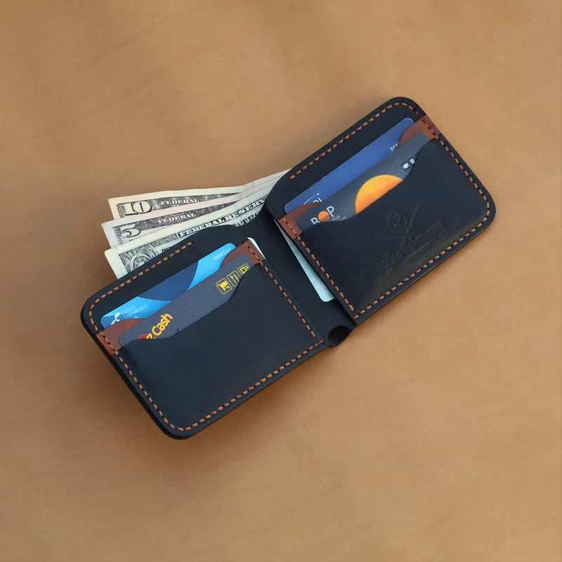 B1-BIFOLD WALLET... LACE & BOTTON