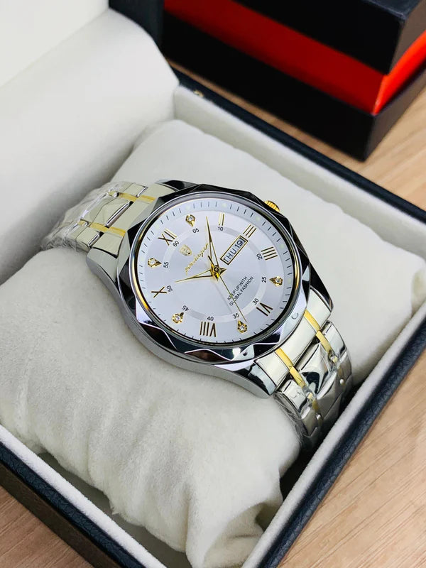 POEDGAR 615 - Most Demanding Day Date Watch For Men's