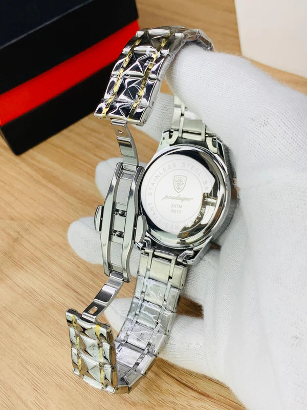 POEDGAR 615 - Most Demanding Day Date Watch For Men's
