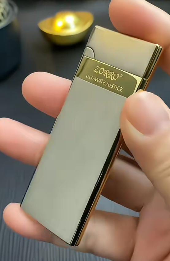 Sleek & Slim Lighter Premium Quality Refillable Lighter Gift for Men...