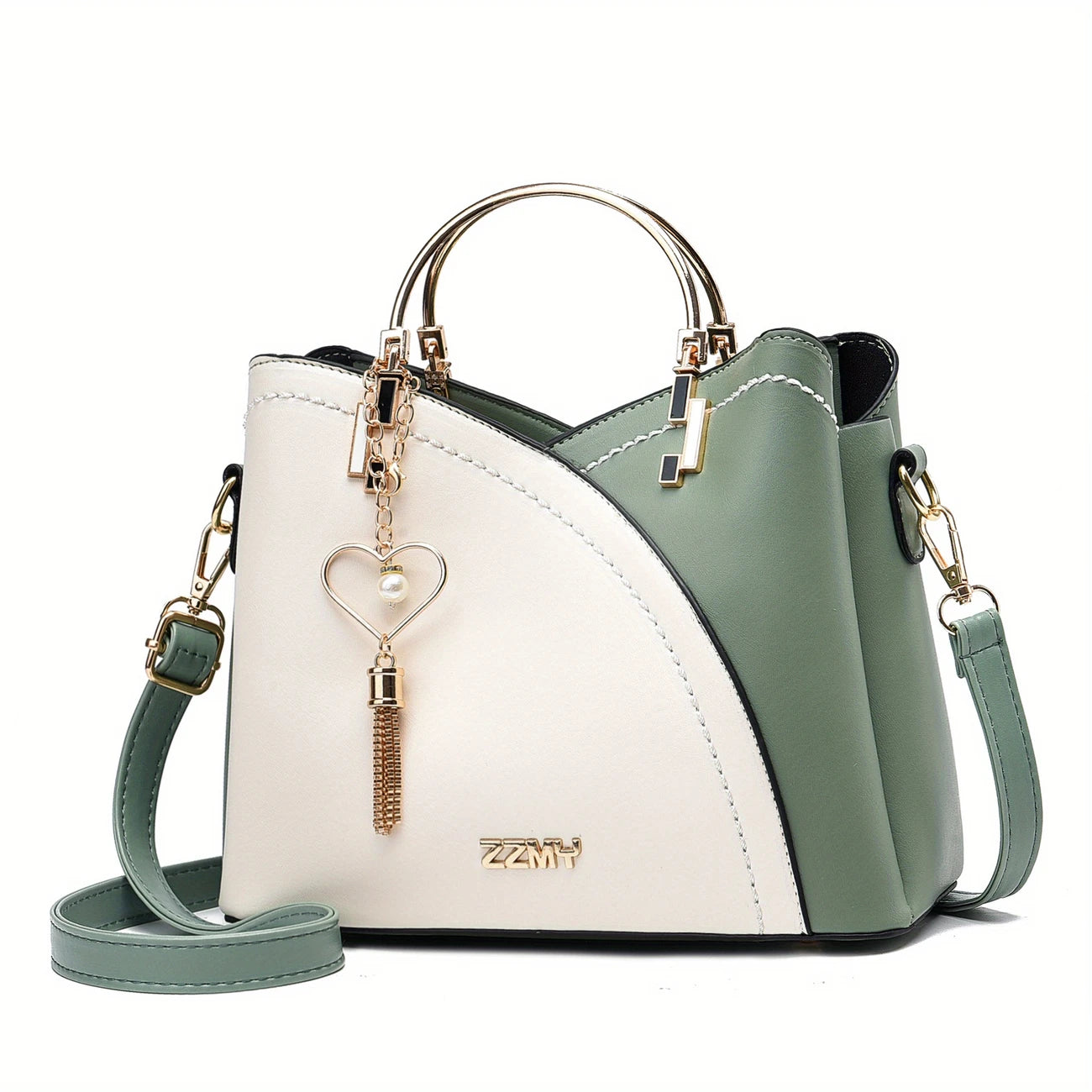 New Fashion Color Block Small Size Women's Shoulder Bag