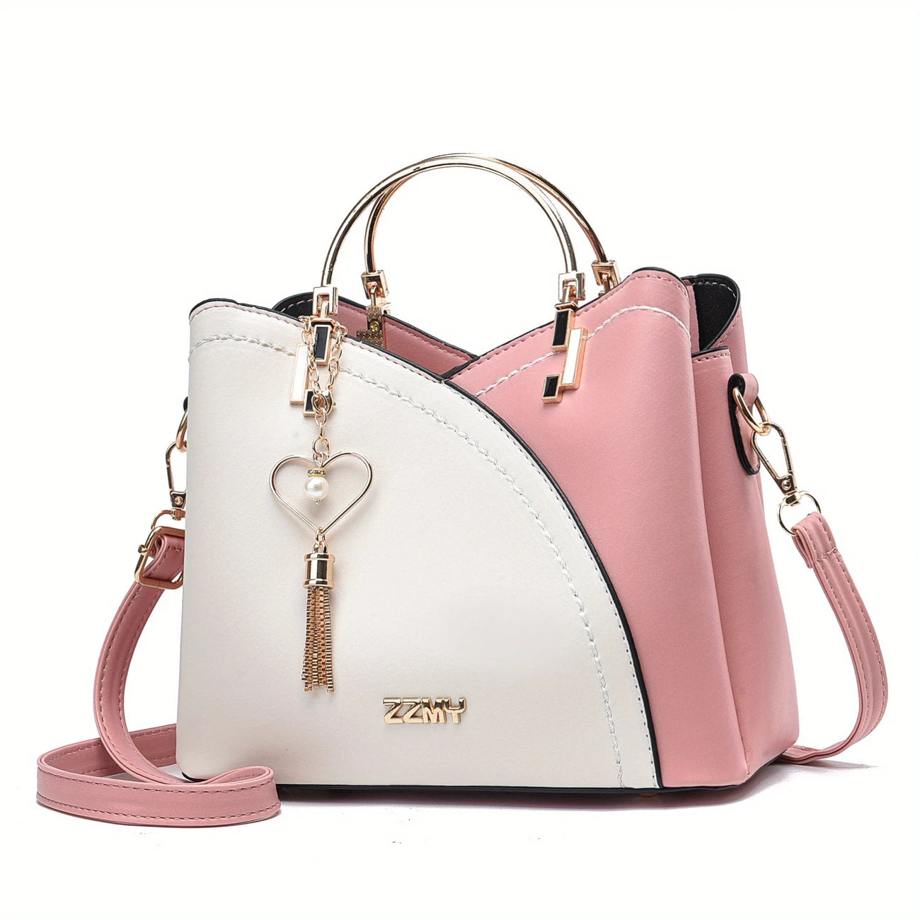 New Fashion Color Block Small Size Women's Shoulder Bag