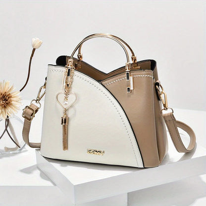 New Fashion Color Block Small Size Women's Shoulder Bag