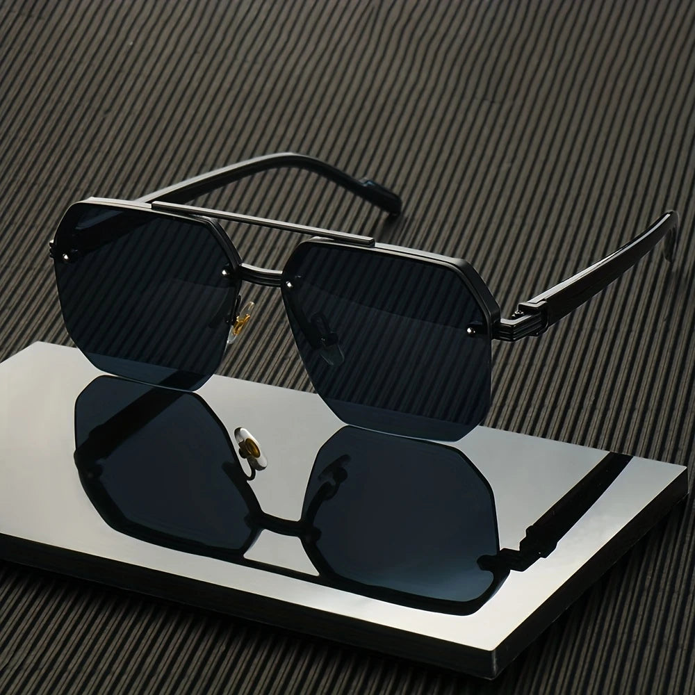 Unisex Retro Metal Frame Fashion Glasses