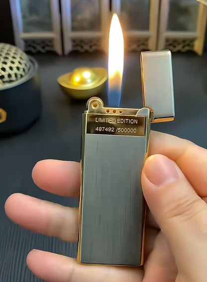 Sleek & Slim Lighter Premium Quality Refillable Lighter Gift for Men...