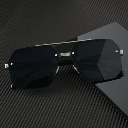 Unisex Retro Metal Frame Fashion Glasses