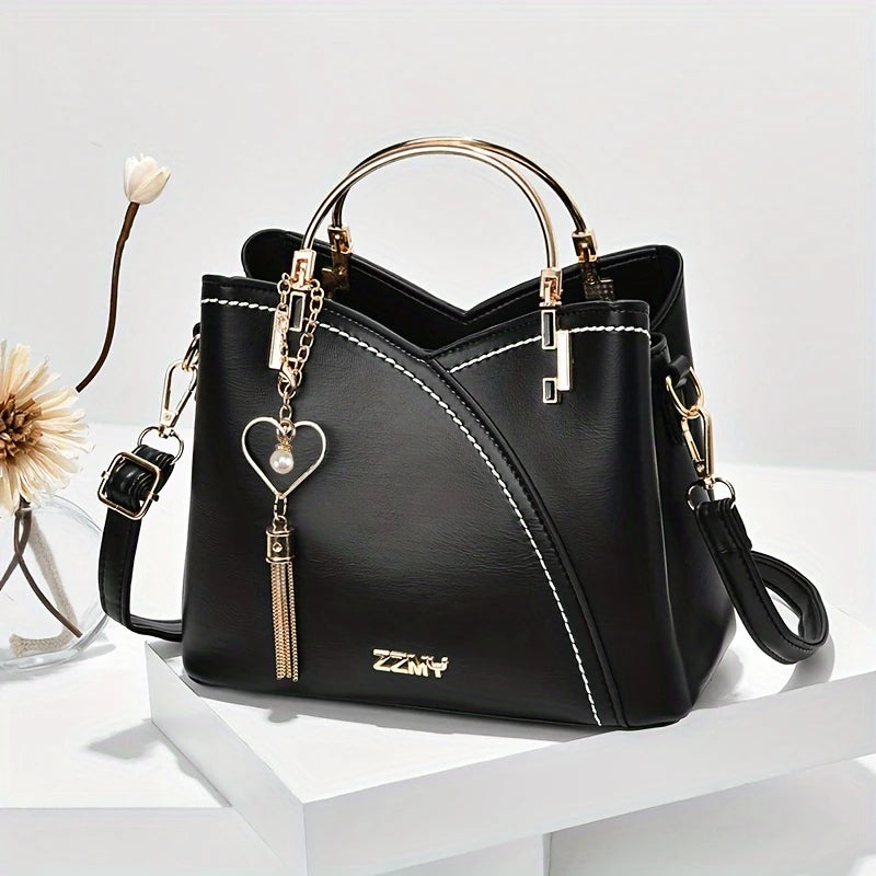 New Fashion Color Block Small Size Women's Shoulder Bag