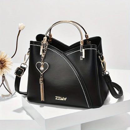 New Fashion Color Block Small Size Women's Shoulder Bag
