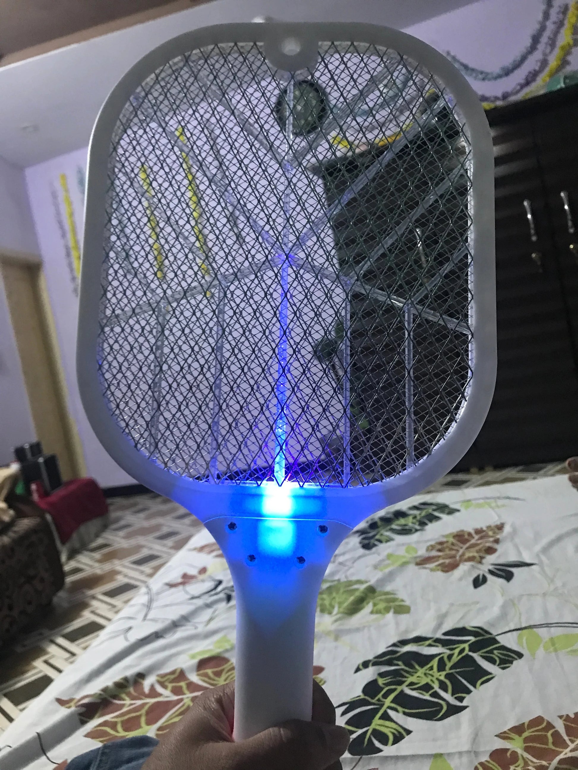 2 In 1 Rechargable Mosquito Racket LACE & BOTTON 