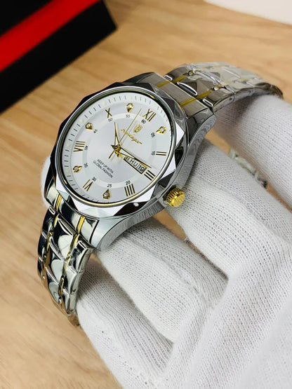POEDGAR 615 - Most Demanding Day Date Watch For Men's