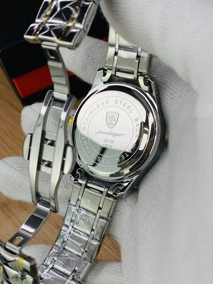 POEDGAR 615 - Most Demanding Day Date Watch For Men's