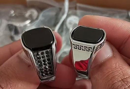 Zircon Punk Rings for Men'