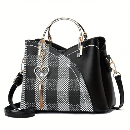 New Fashion Color Block Small Size Women's Shoulder Bag