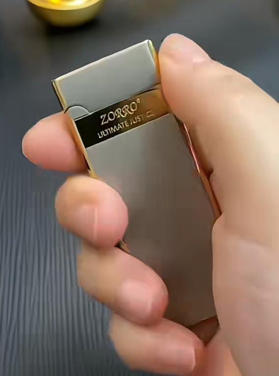 Sleek & Slim Lighter Premium Quality Refillable Lighter Gift for Men...