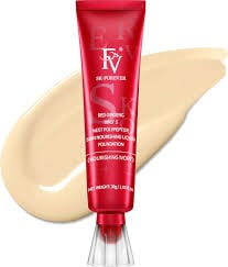 FV Foundation, Oil Absorb Ivory Liquid Foundation LACE & BOTTON 