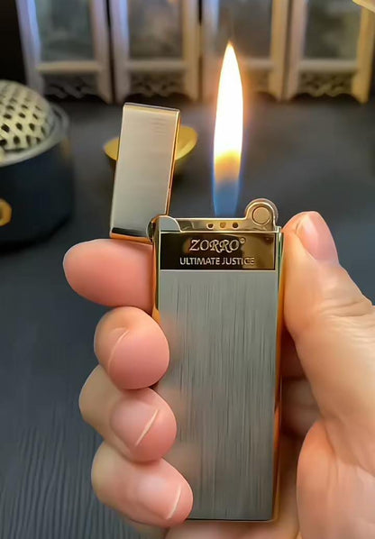 Sleek & Slim Lighter Premium Quality Refillable Lighter Gift for Men...