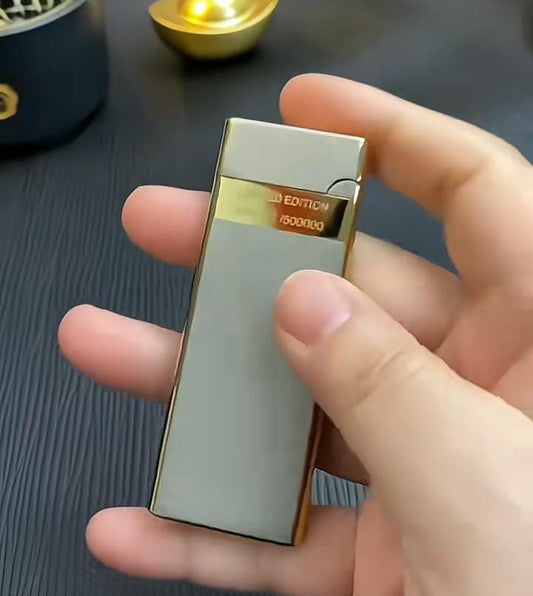 Sleek & Slim Lighter Premium Quality Refillable Lighter Gift for Men...