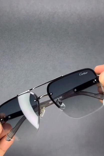 Luxury brand Sunglasses Unique sea_green glasses LACE & BOTTON 